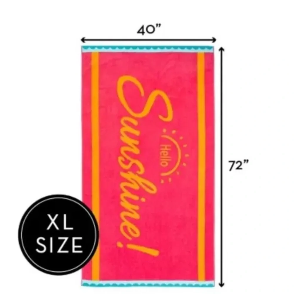 Members Mark Beach Towel 40 in x 72 in (102 cm x 183 cm) 